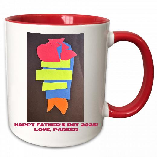 Two-Tone Red Mug